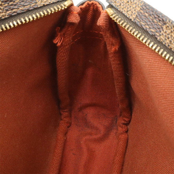 LOUIS VUITTON Brown Damier Pouch - Picture 7 of 10